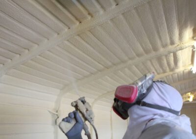 Spray Foam Insulation in Metal Buildings in Searcy